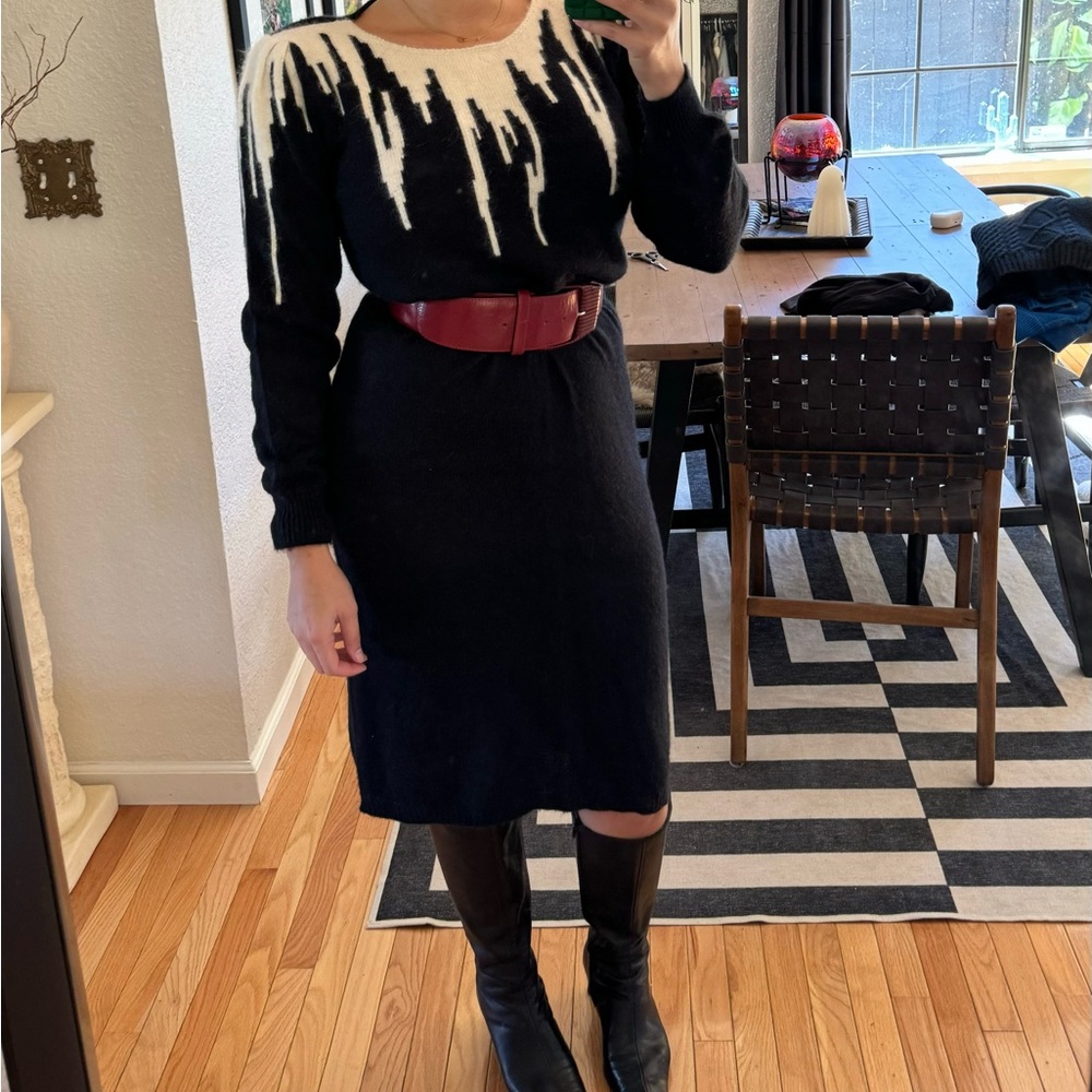 Vintage John Richard sweater dress